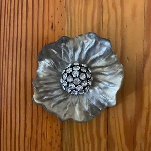 Alexis Bittar flower brooch